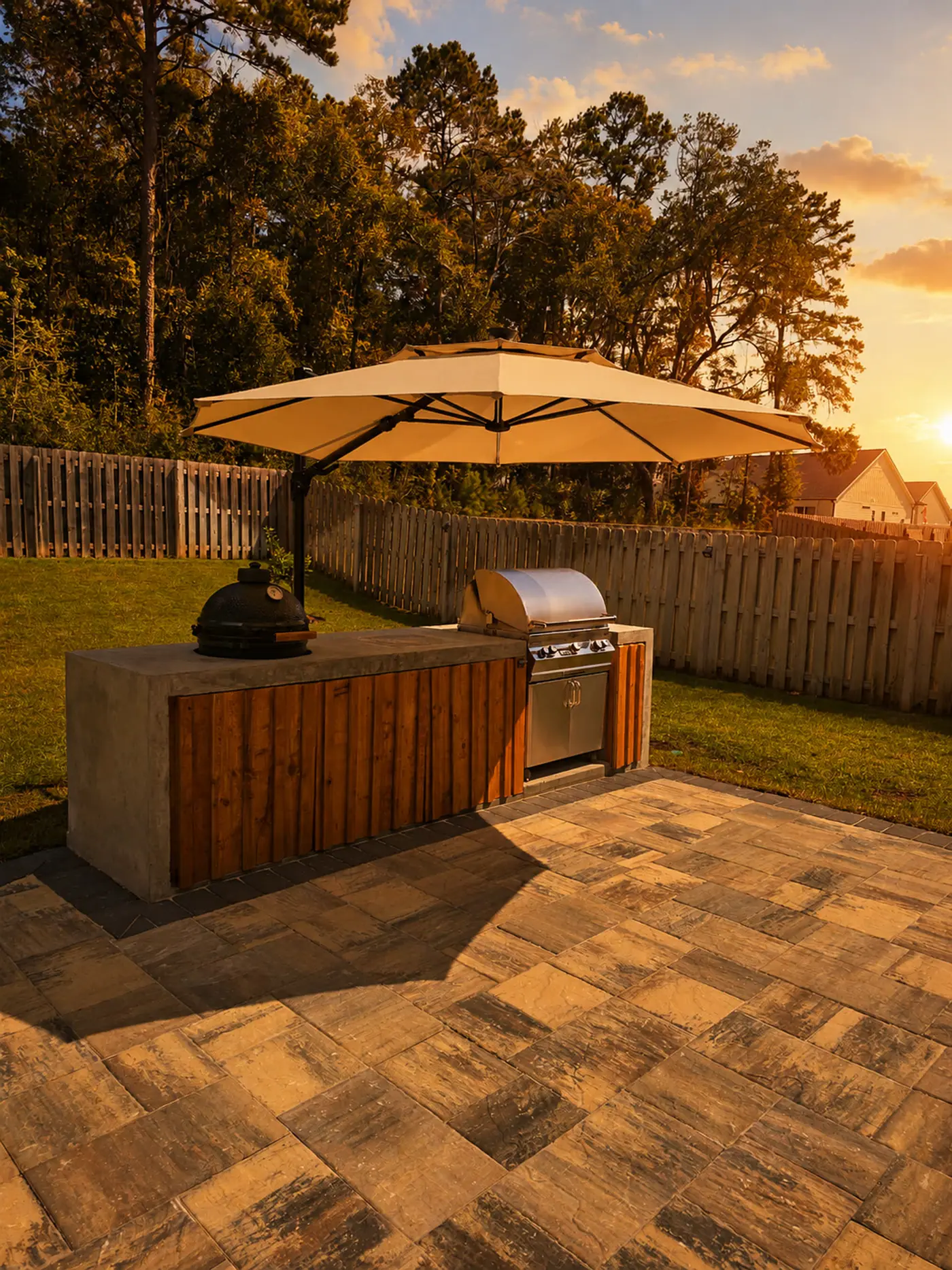 Hardscape and outdoor structures