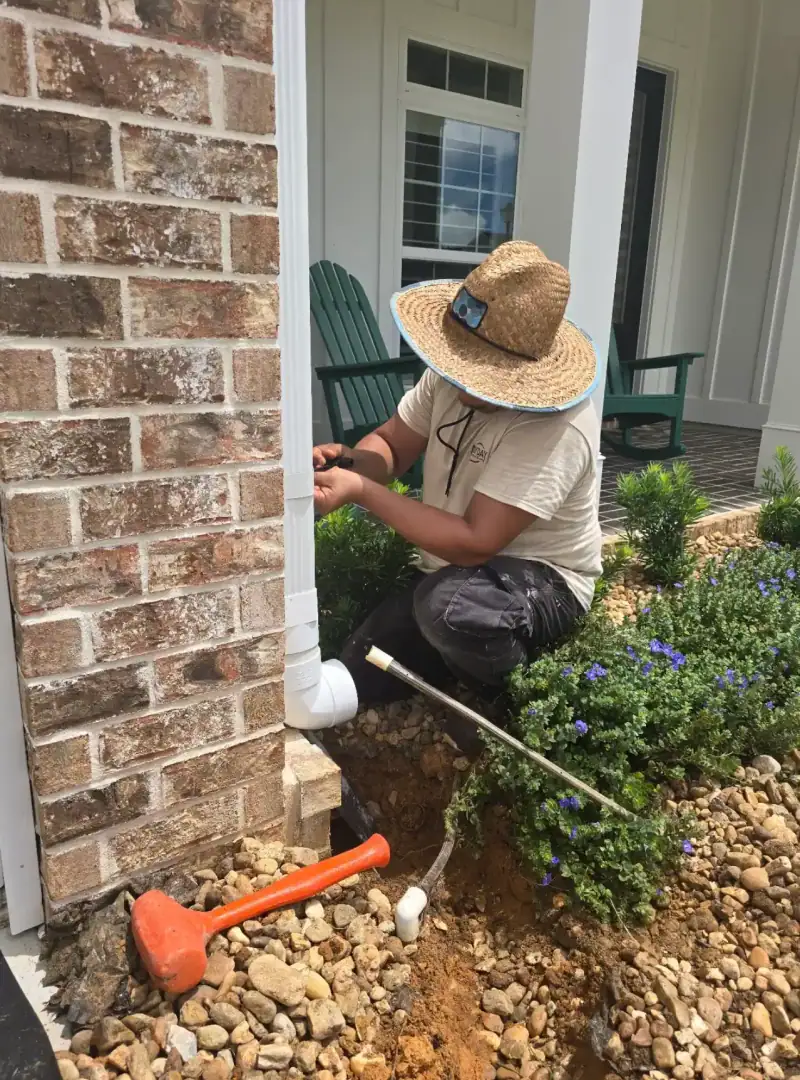 Ground and water landscape work